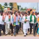 BJP protests against the failure of the state Congress government at Soraba
