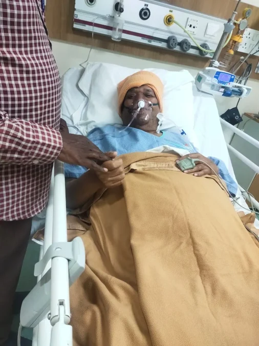 Bank Janardhan get heart attack treatment in ICU manipal hospital
