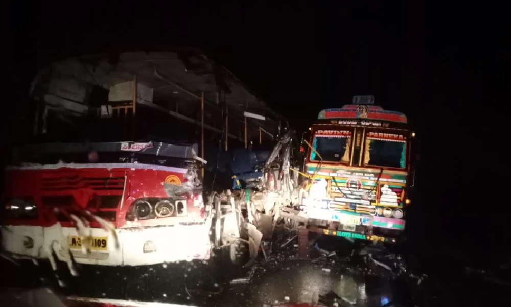 Bus Accident In Raichur