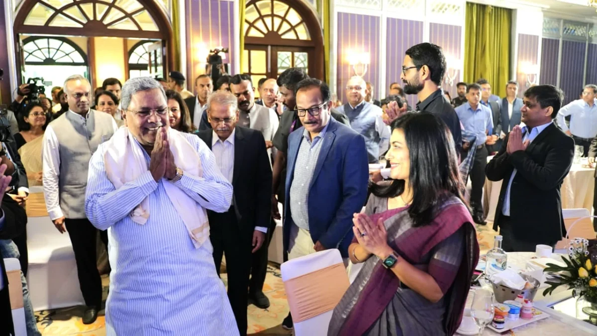 CM Siddaramaiah Bengaluru Tech Summit