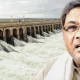 CM Siddaramaiah infront of KRS Dam