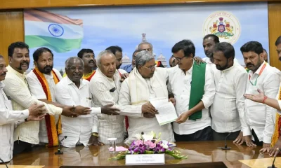 CM Siddaramaiah and Farmer unity