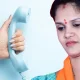 Chaitra Kundapura on phone call