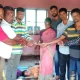 Shivamogga News Financial assistance to poor woman s family at Ripponpet