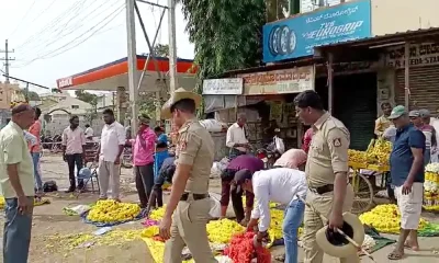 Footpath encroachment clearance has started in Shira