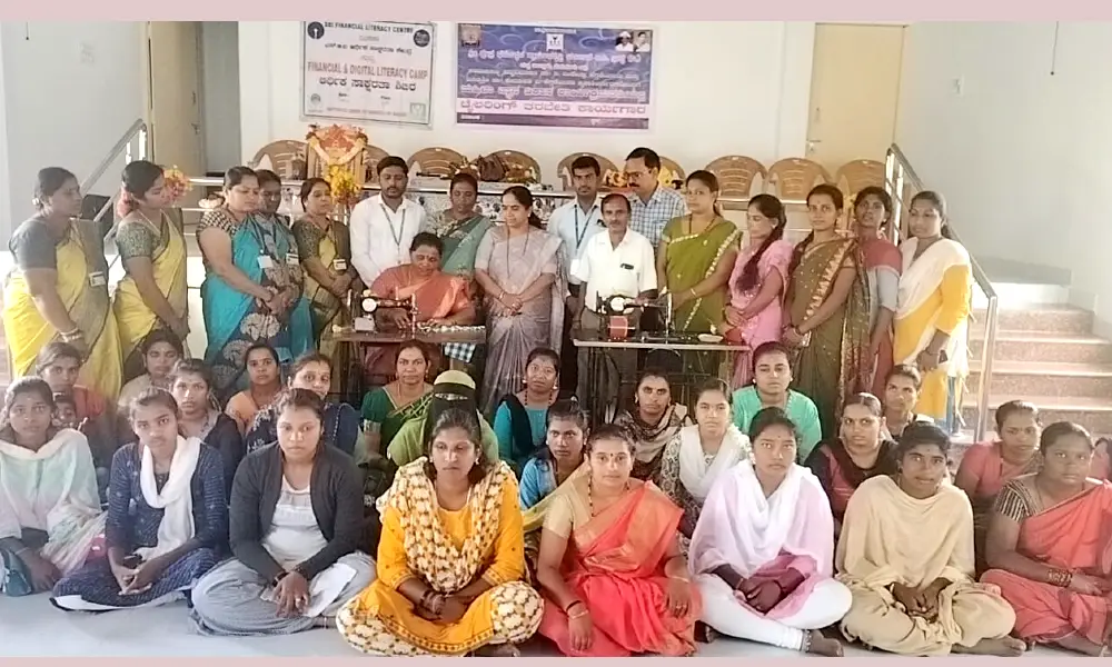 Tumkur News Free Tailoring training program inaugurated in Nittur village