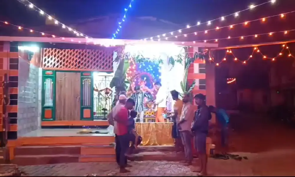 Bailahongala dargah Ganeshothsava communal harmony