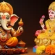 Gowi Ganesh Festival lord Ganesha and Gowri