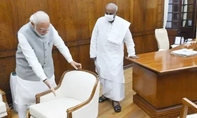 HD Devegowda Meets PM Narendra Modi