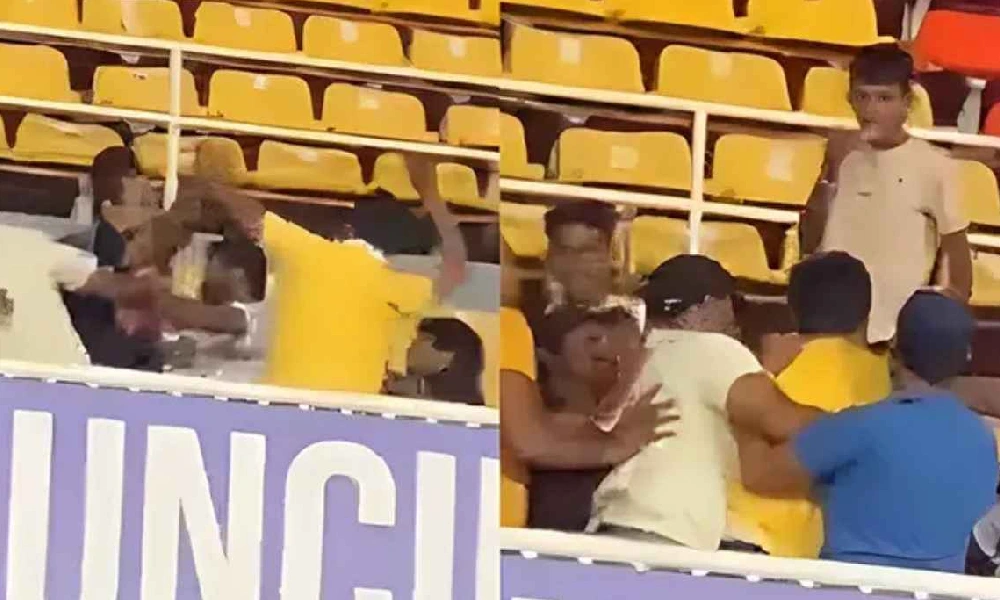Fans fight after India Vs Sri Lanka Asia Cup match