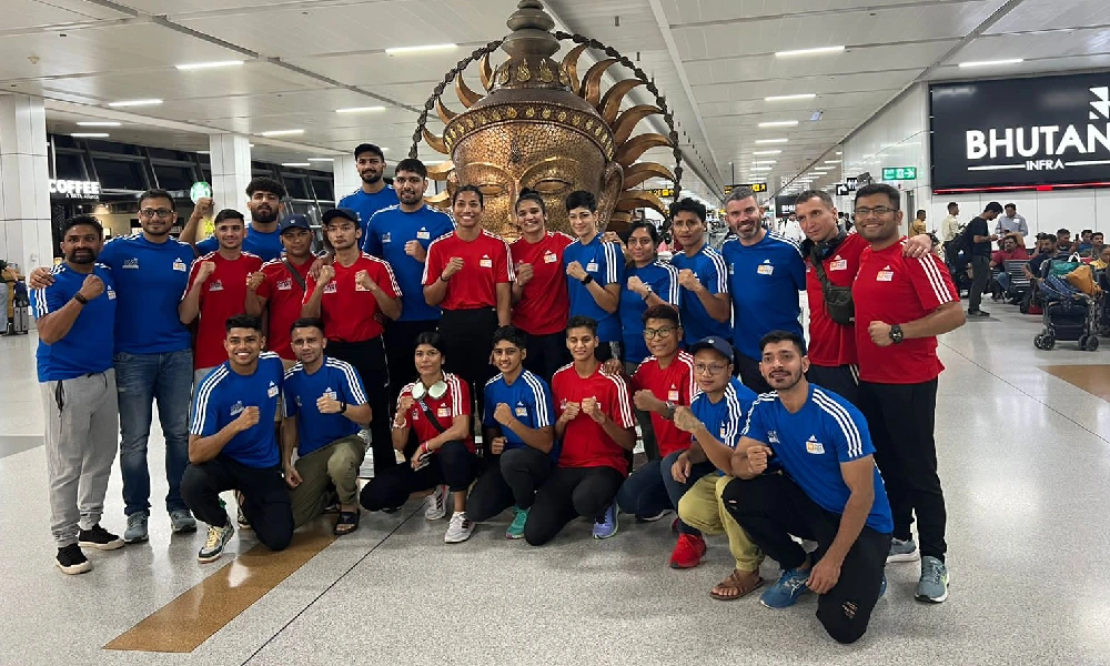 Indian boxing team