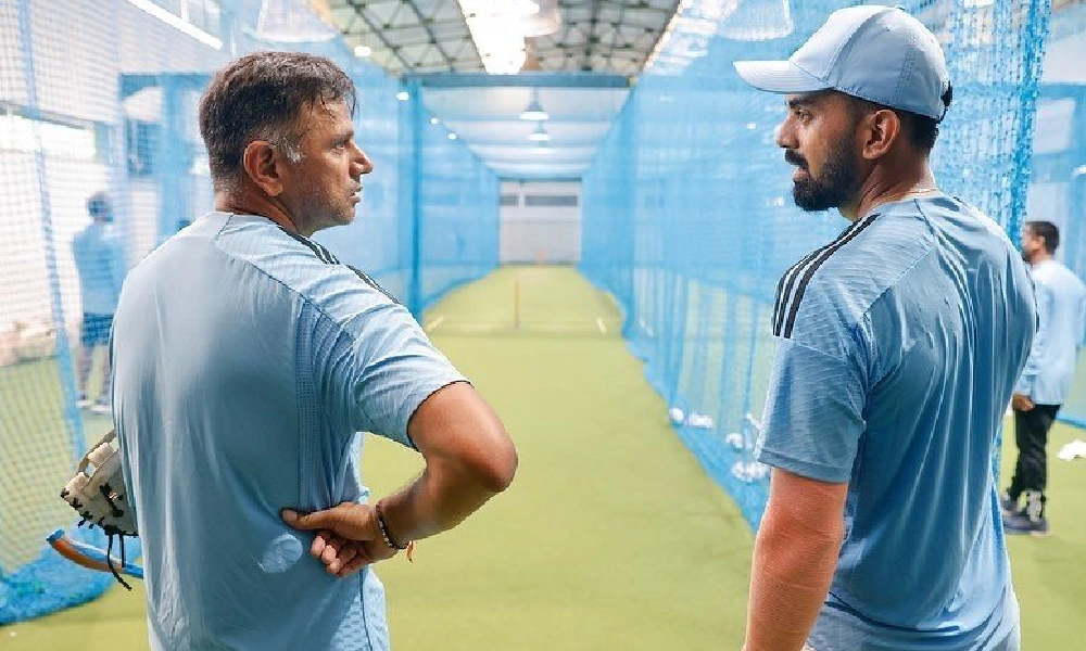 kl rahul practice session