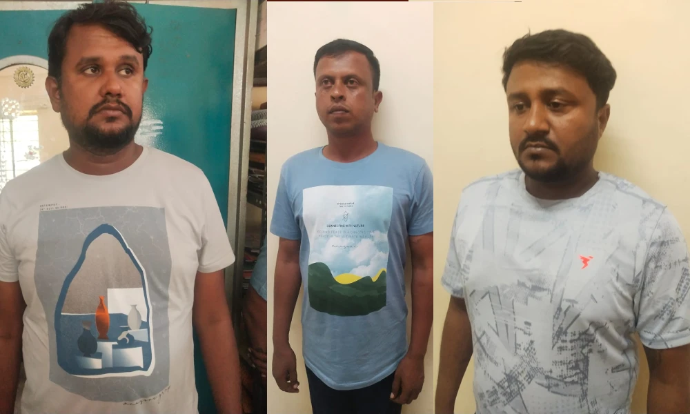 accused have been identified as Kiran Arun and Somashekar