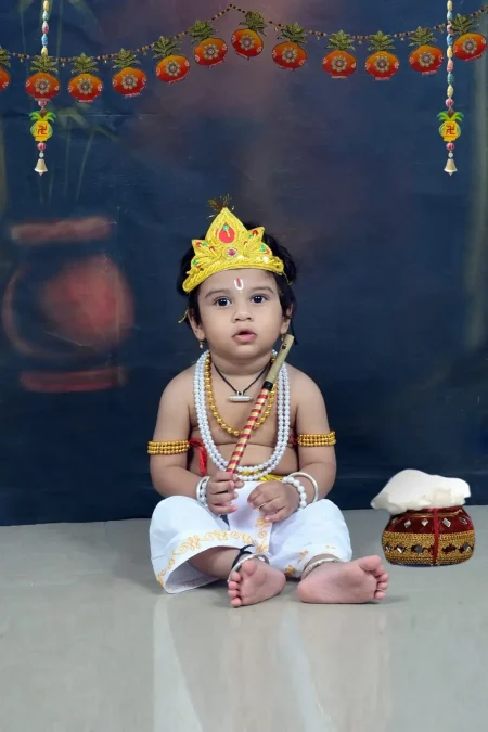 Krishna Janmashtami photoshoot published in vistara news and Gahan nagarabhavi Bangalore