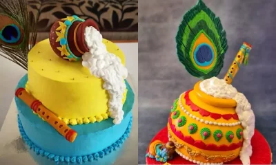 Krishna Janmastami Cake Art