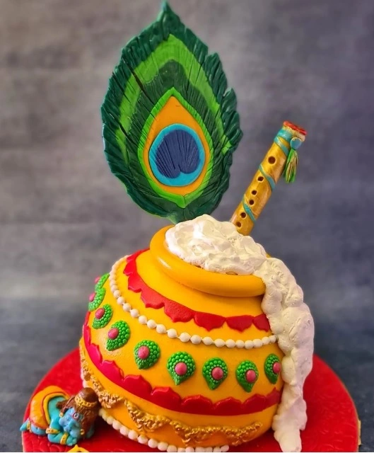 Krishnas Eggless Cake