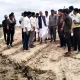 MLA Channareddy Patil Tunnur inspected the construction stage of Bridge Cum Barrage at Marakal village of Yadagiri