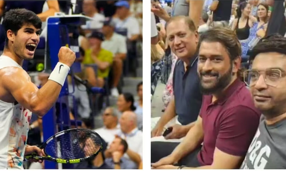 MS Dhoni in US Open 2023