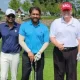 MS Dhoni played golf with Donald Trump