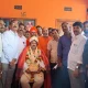 Minister S Madhu Bangarappa was felicitated at Jade Sansthan Math