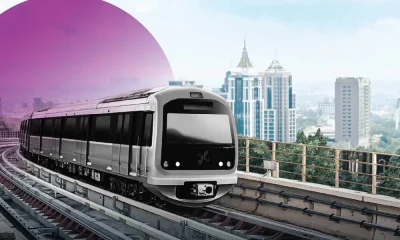 Namma Metro Bangalore purple line train