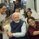 Narendra Modi Travels In Metro