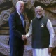 Narendra Modi Welcomes Joe Biden