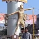 Neeraj Chopra statue