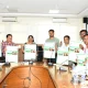 DC Dr Sushila B released the Posters in the preliminary meeting of the 4th round Kalubai Lasika programme at yadgiri