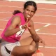 R Vithya Ramraj victory in the women’s 400m hurdles at the Indian Grand Prix