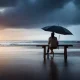 Rain in Beach