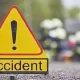 Head-on collision between bus and bike near Chinnamane Bike rider death