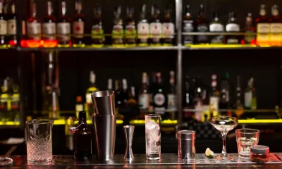 liquor in bar