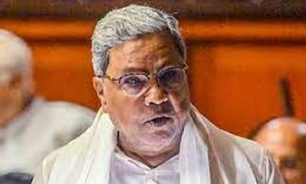 CM Siddaramaiah