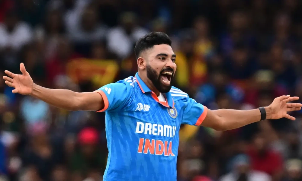 The smile of a champion - Mohammed Siraj picked up five wickets in a ten-ball period
