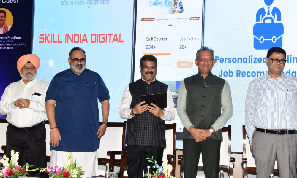 Union Minister Dharmendra Paradhan launched Skill India Digital