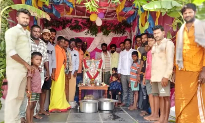 Sri Krishna Jayanti celebration in Hulikunte village