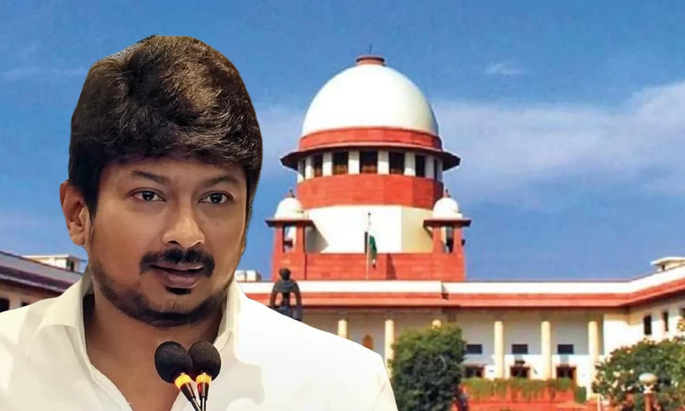Supreme Court On Udhayanidhi Stalin