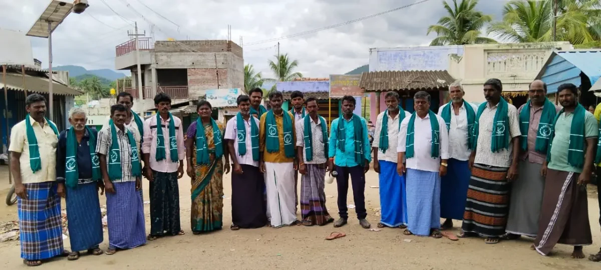 Karnataka Bandh Tamilians protest at Chamaraja nagar