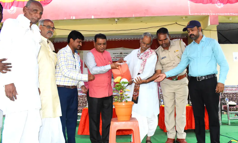 World Tourism Day programme inauguration by ADC Sharanabasappa Koteppagola at Yadgiri