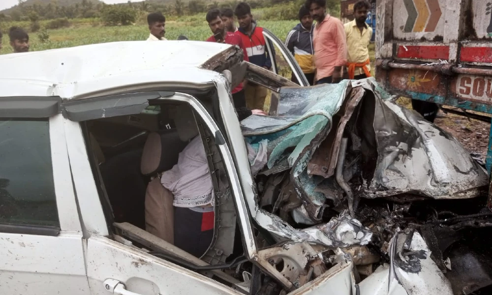chitradurga road accident