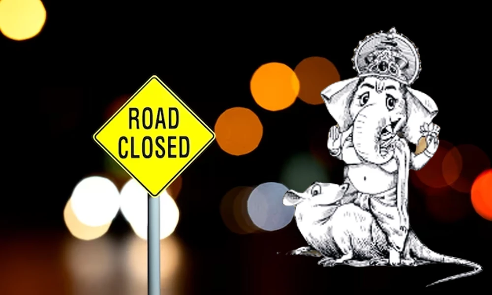 Ganesh Chaturthi Vehicular traffic on this route to be restricted tomorrow