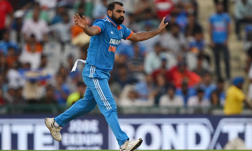 Mohammed Shami finished with 5 for 51