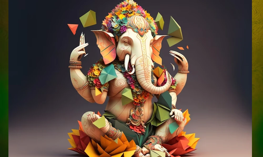 Paper Ganesha