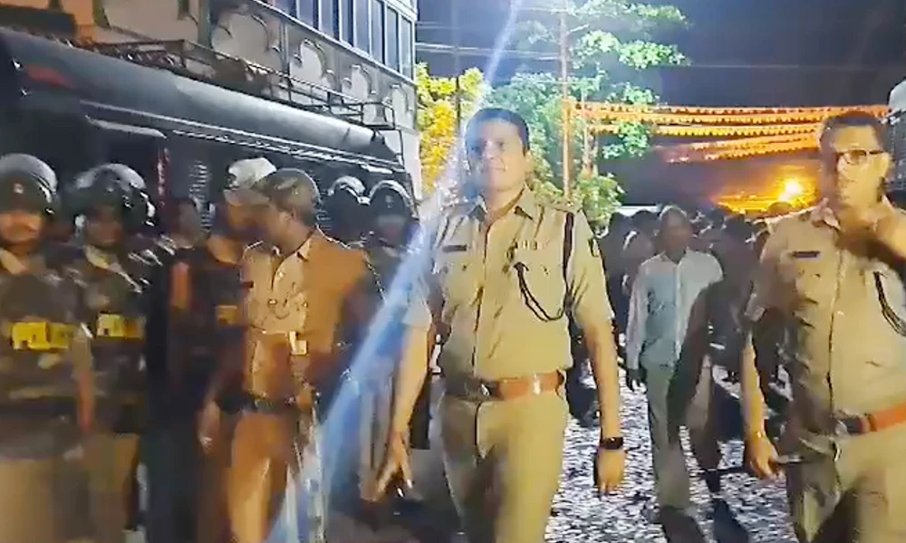 Police in Shivamogga