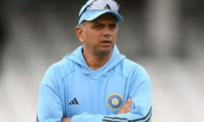 Indian cricket coach rahul dravid