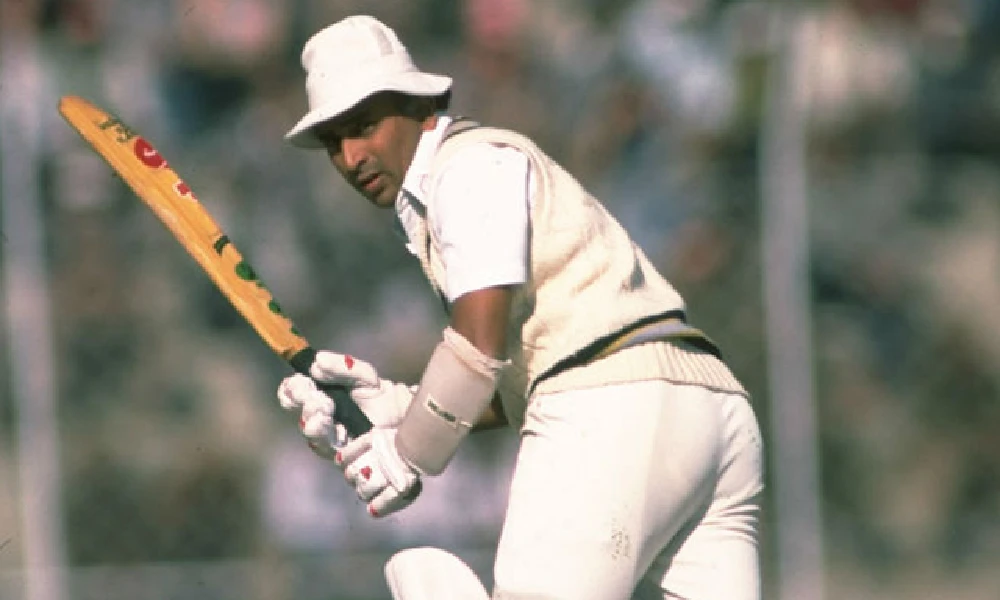 Sunil Gavaskar century