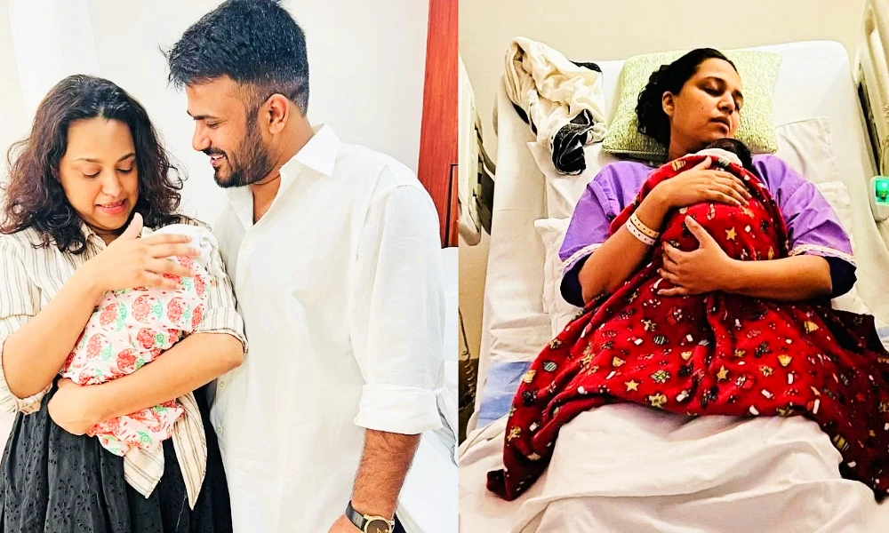 Swara Bhasker and Fahad Ahmad With Baby Girl