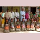 Ballari MP Y Devendrappa distributed uniforms to the Higher primary school of Araseekere village