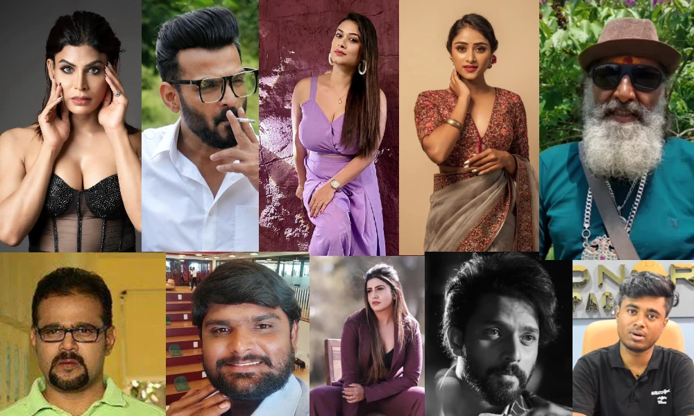 boss Kannada 10 exclusive contestants complete List